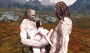 bestialidade hentai,monstros 3D